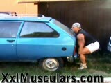 Lifting a car