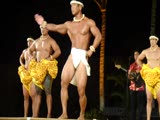 Hot Asian Bodybuilder Hawaiian Dancing - Sexier than Porn!