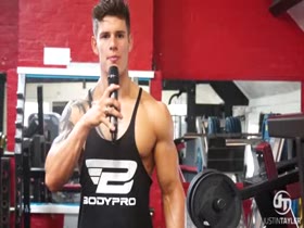 Luke Hayes teen bodybuilder