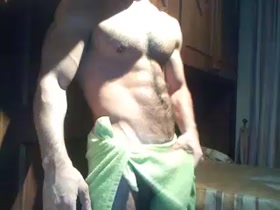muscled cam tease