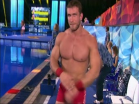 Dimitria Kolokov Russian Powerlifter swims