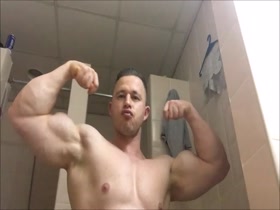 Big muscle teen