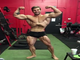 Jake Burton - Gym Posing