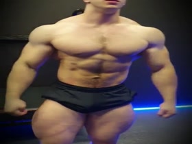 Young and massive German Bodybuilder