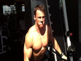Eric Janicki Working Out