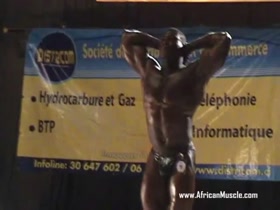 African Muscle Competition - star performer