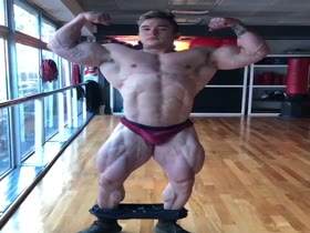 Big Hot Muscle Boy - Drop Pants and Pose!