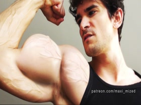 musclegrowth morph biceps growing veins