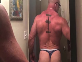 Str8 Married Bodybuilder gets fucked by BBC