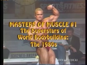 MASTERS OF MUSCLE - Superstars of World Bodybuilding of the 80's