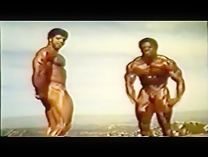 Vintage Bodybuilders Have Naked Posedown