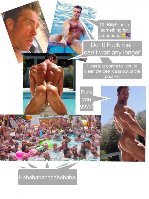 Billy Herrington is The Pool Fool