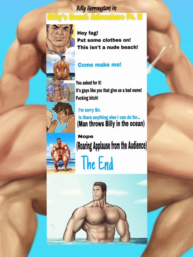 Billy Herrington in Billy's Beach Adventure Pt. 2