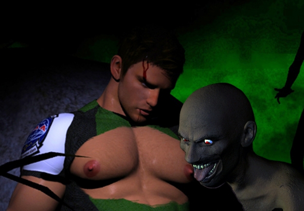 Chirs Redfield Resident Evil 3D - 1 Slideshow