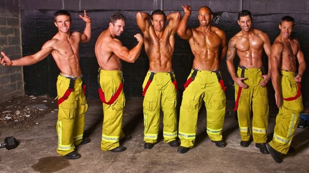 BEEFCAKE FIREFIGHTERS.