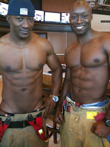 BEEFCAKE FIREFIGHTERS.