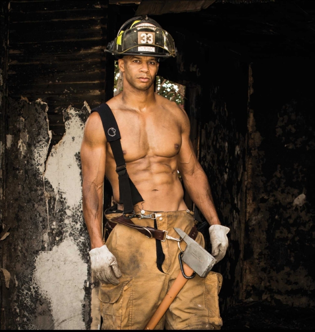 BEEFCAKE FIREFIGHTER.