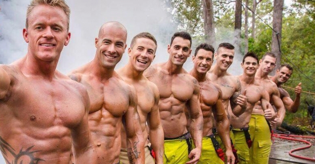 BEEFCAKE FIREFIGHTERS.