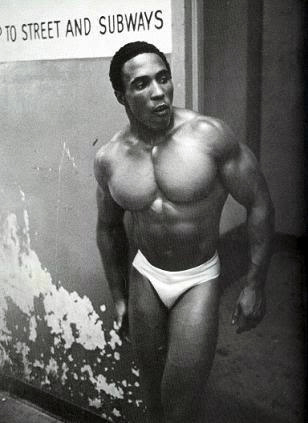 Leon Brown Emerging From The Backstage Entrance Of The Brooklyn Academy Of Music In Pumping Iron