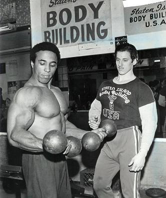 Leon With Legendary Trainer Mario Strong In 1978