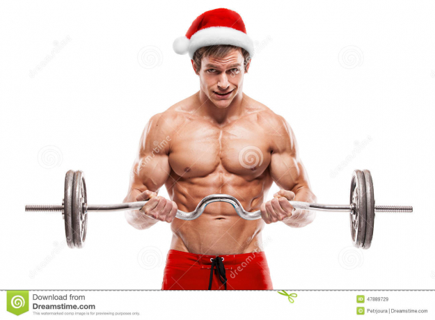 CHRISTMAS MUSCLEMEN.