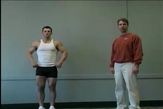 Bodybuilding poses