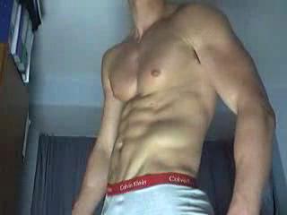 Cam guy with hot abs
