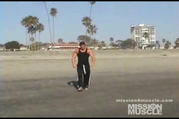 Muscle Hunk beach flex