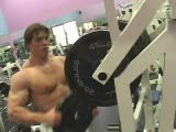 Brad Castleberry - in the gym