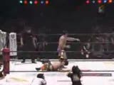Pro Wrestler's Butt in the Ring