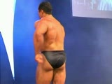 Posing Bodybuilder Alex Federov