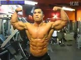 Big Bodybuilder in Gym