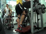 Brad Rowe Training Legs