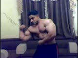 muscle flexing
