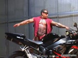 Motobike Muscle Man