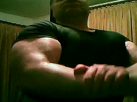 MASSIX - Big T-Shirted Biceps Flexing