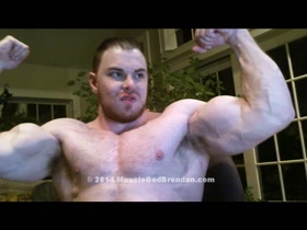 Muscle God Brendan quick Flex Show