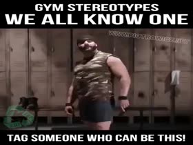 Gym Stereotypes