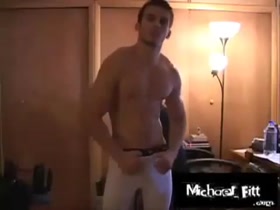 Michael Fitt - White Cycling Pants