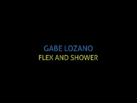 Male Shower video