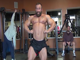 Bearded Muscle Gym Flex