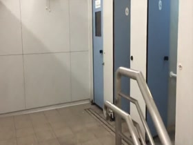 Pissing In An Open Public Toilet