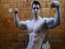Cocky Alpha Male flexing 2 (The Beast King of Aesthetics)