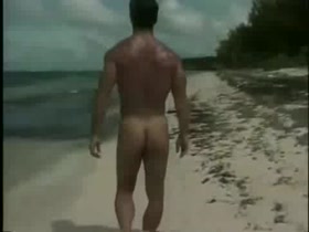 Walking Naked On A Beach