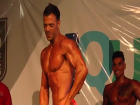 Physique competition from south america