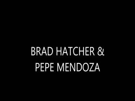 PEPE MENDOZA AND BRAD HATCHER WRESTLE IN HOTEL ROOM.