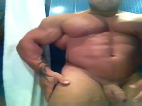 Huge Naked Bodybuilder