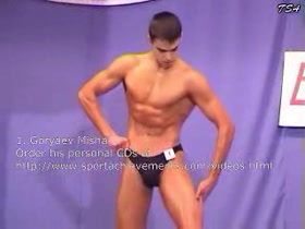Russian teen bodybuilding contest.