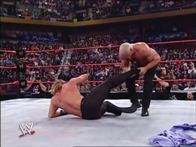 Scott Steiner strips Triple H to his undies