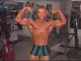 Bodybuilder Josh Todd vintage video